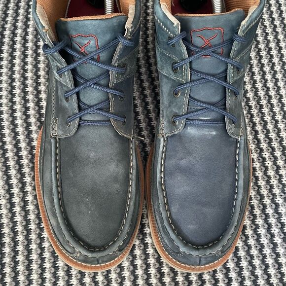 Twisted X MEN'S shoe size 12 WEDGE SOLE BOOT - Picture 4 of 11